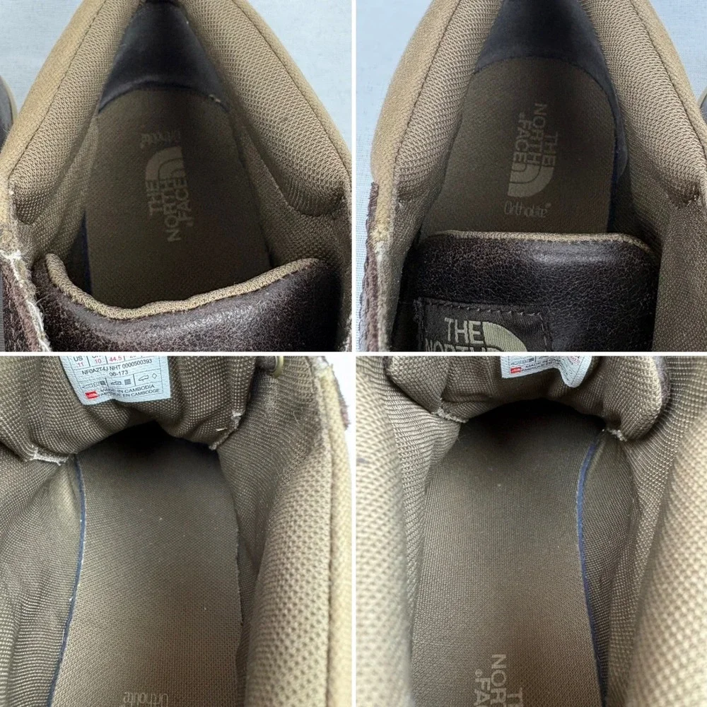 The North Face Ballard Evo Mens Chukka Boot Size‎ 11 Brown Lace Up Hiking Boot